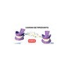 Caiman o porta toalla de tipodonto (clip dental)