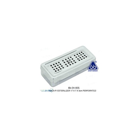 Caja p/ esterilizar lisa 6B Invent