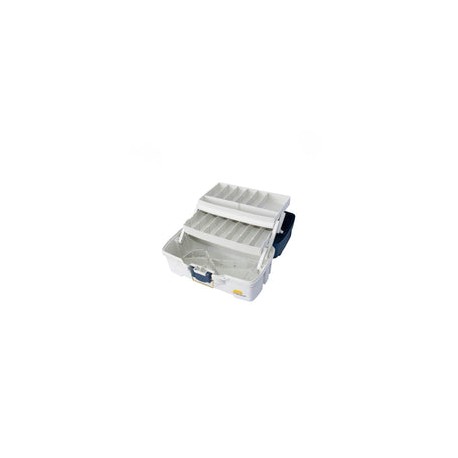 Caja plano 2 charolas 6202 azul 14.25x8.25x7.75