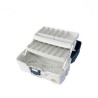 Caja plano 2 charolas 6202 azul 14.25x8.25x7.75