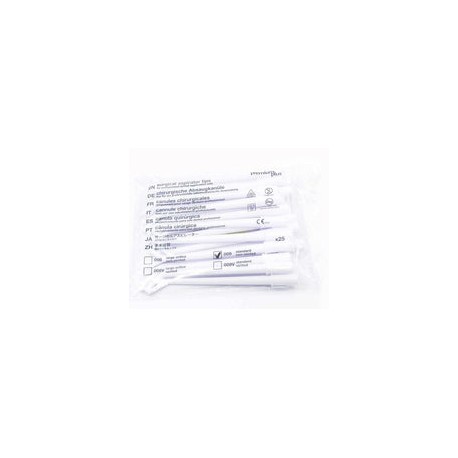Canula quirurgica con 25 blanca (premium plus)