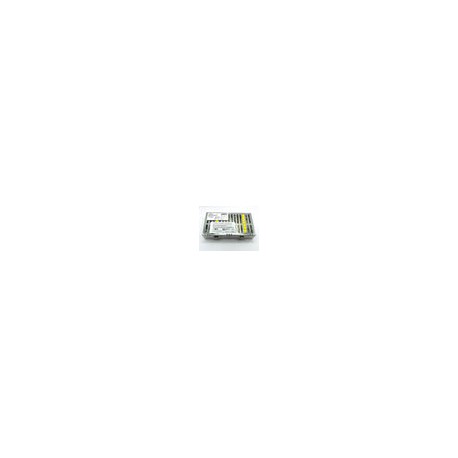 Cassette doble 14 instrumentos amarillo hu-friedy