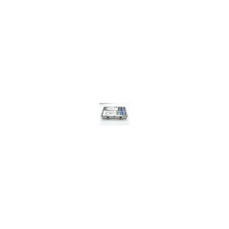 Cassette doble 14 instrumentos azul hu-friedy