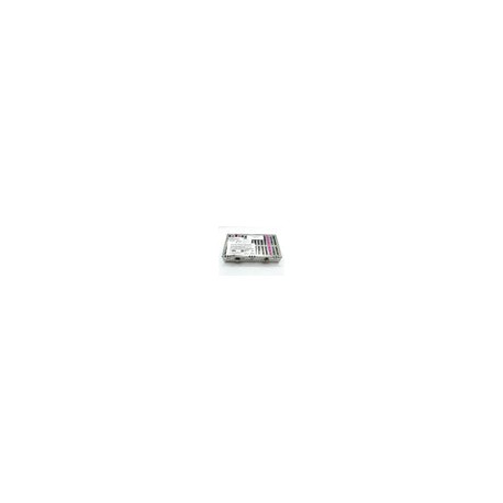 Cassette doble 14 instrumentos morado hu-friedy