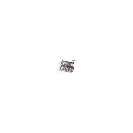 Cassette doble 14 instrumentos naranja hu-friedy