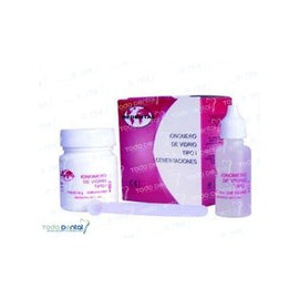 Cemento ionomero de vidrio tipo i 35 gr 20 ml kit