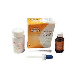Cemento zoe tipo i con endurecedor 65 gr 30 ml kit