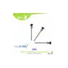 Cepillo hp negro plano