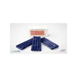 Cera para modelar en barras tipo ii a.d.a. (caja con 12 barras en color azul)
