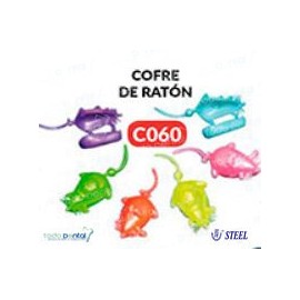 Cofres de raton y ratona (bolsa c/100 pzas.)