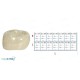 Corona zirconia nusmile posterior 1er molar y 2do molar