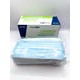 Cubre bocas azul procedural caja c/50 pzas