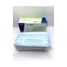 Cubre bocas azul procedural caja c/50 pzas