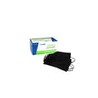 Cubre bocas negro procedural caja c/50 pzas