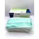 Cubre bocas verde procedural caja c/50 pzas