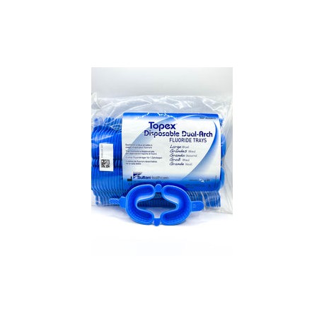 Cucharilla p/fluor dob gde c/50 azul