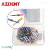 Dental nylon latch flat polishing polisher prophy white & colorful brush