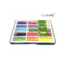 Dentalastic en stick surtido croma 1 caja con 150 bastones ( 3,900 piezas)