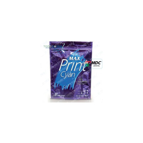 Alginato max print cyan tipo ii de 454gr