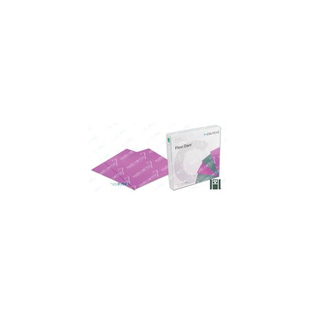 Dique flexi dam, no latex 6 x 6 morado