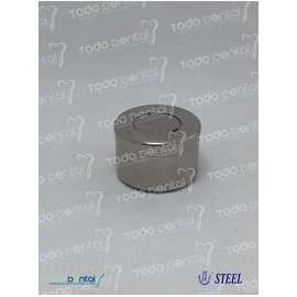 Algodonera para limpio tapa cromada