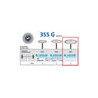 Disco diamantado doble cara muy flex h355g 220 pz