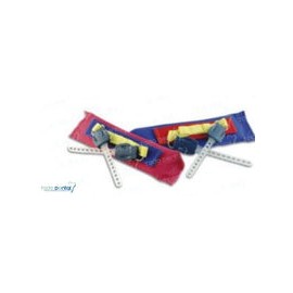 Almohadilla cervical con modulo de seguridad color azul