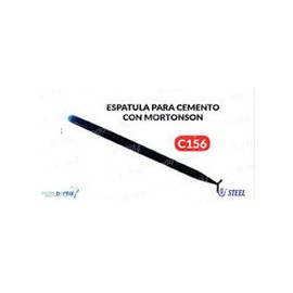 Espatula para cemento con mortonson