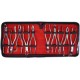Estuche de forceps t/americano 10 pzas