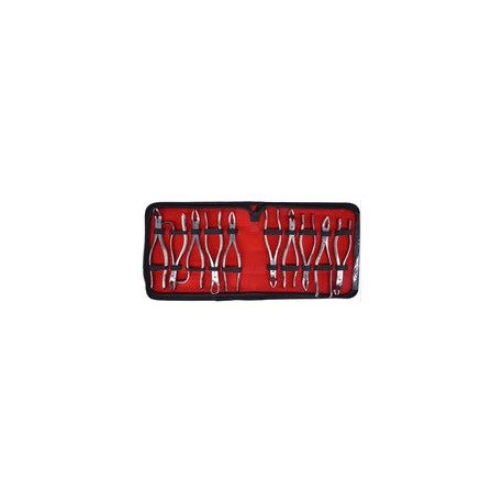 Estuche de forceps t/americano 10 pzas