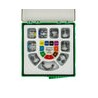 Estuche grapas fiesta hygenic con aleta en organizador plastico