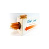 Eyector de saliva naranja 100 pzas/caja (uniseal)
