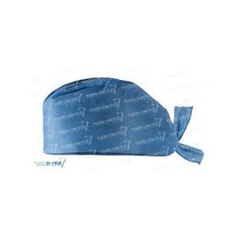 Gorro p/cirujano desechable sms 35 grs azul c/100 piezas