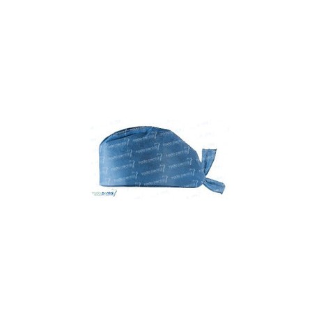 Gorro p/cirujano desechable sms 35 grs azul c/100 piezas