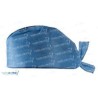 Gorro p/cirujano desechable sms 35 grs azul c/100 piezas