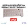 Gradilla endodontica de plast. Autoclav.