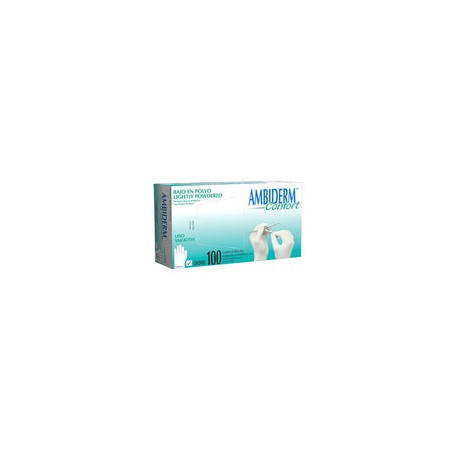 Guantes Ambiderm confort latex