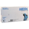Guantes nitrilo soft azul m ambiderm c/100