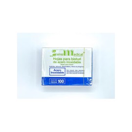 Hoja bisturi 15 sensimedical de acero inoxidable