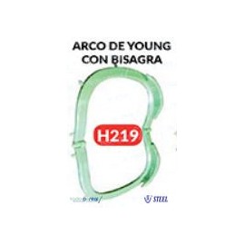 Arco de young con bisagra