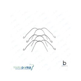 Arco extraoral b de acero inoxidable pequeño 1 pieza