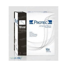 Jeringa protec 10ml 21g x 32mm (1 pieza)