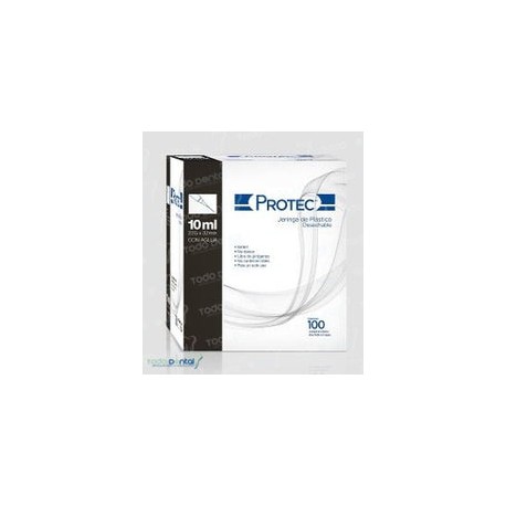 Jeringa protec 10ml 21g x 32mm (1 pieza)