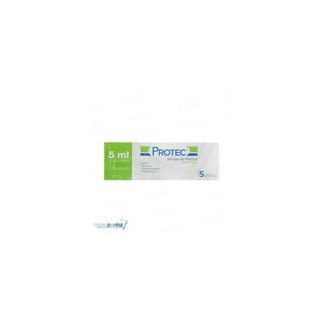 Jeringa protec 5ml 21 g x 32mm c/1