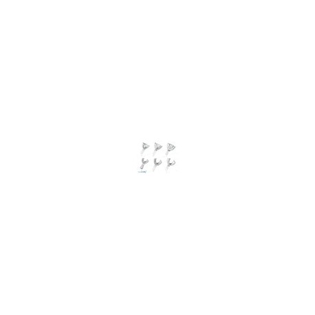 Jgo cuchar. C/6 perfor-infantil arain