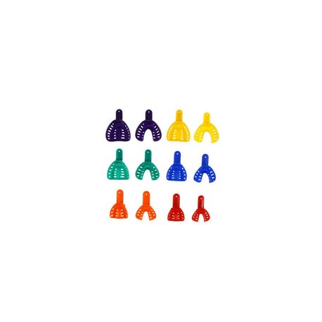 Juego de porta impresiones 12 pzs (autoclavable)