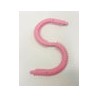 Ligas en s color light pink c/1 pza