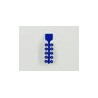 Modulo separador (llave) c/10 blue radio opaco
