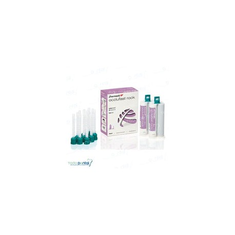 Occlufast rock doble caja con 1 cartucho de 50 ml. + 6 canulas