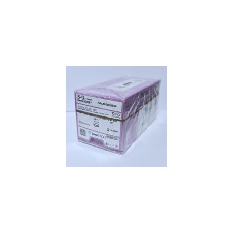 Pga18500,8e9p apg violeta 45cm 5-0 8mm 1/4d espatulada